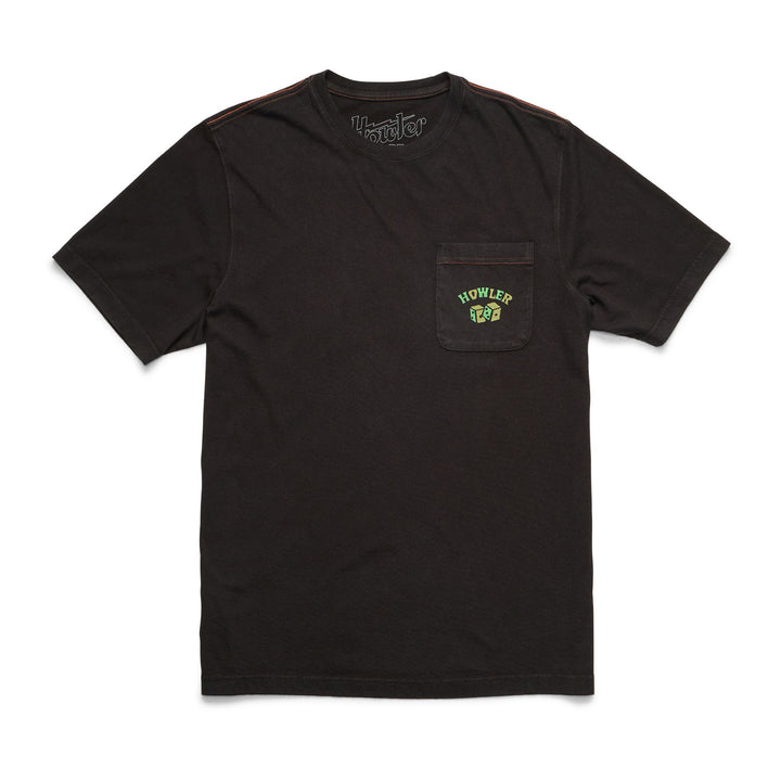 Slithering Gators Pocket T-Shirt - Black