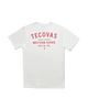 Fine Makers Pocket T-Shirt - Bone/Red