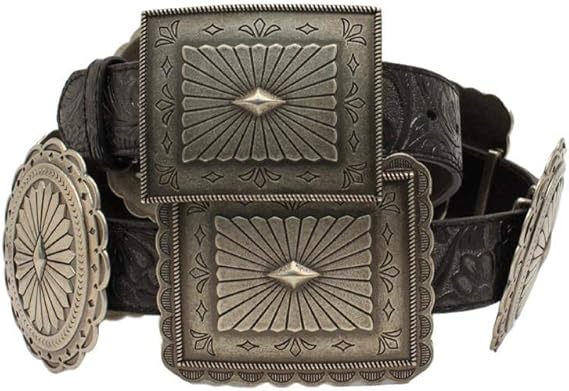 Ariat Black Large Concho Belt