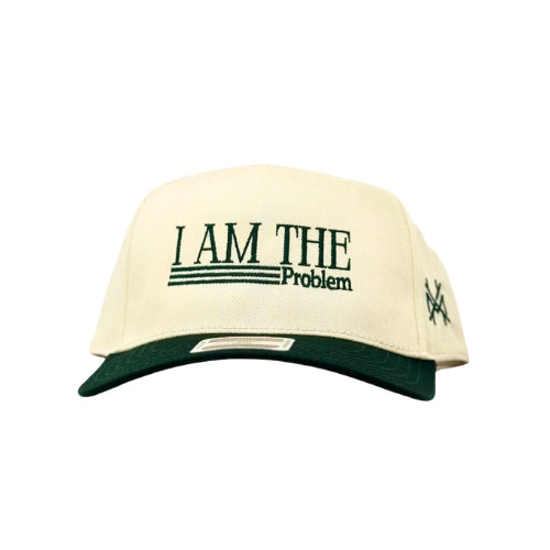 MHC I Am The Problem Trucker - Retro Green/Natural
