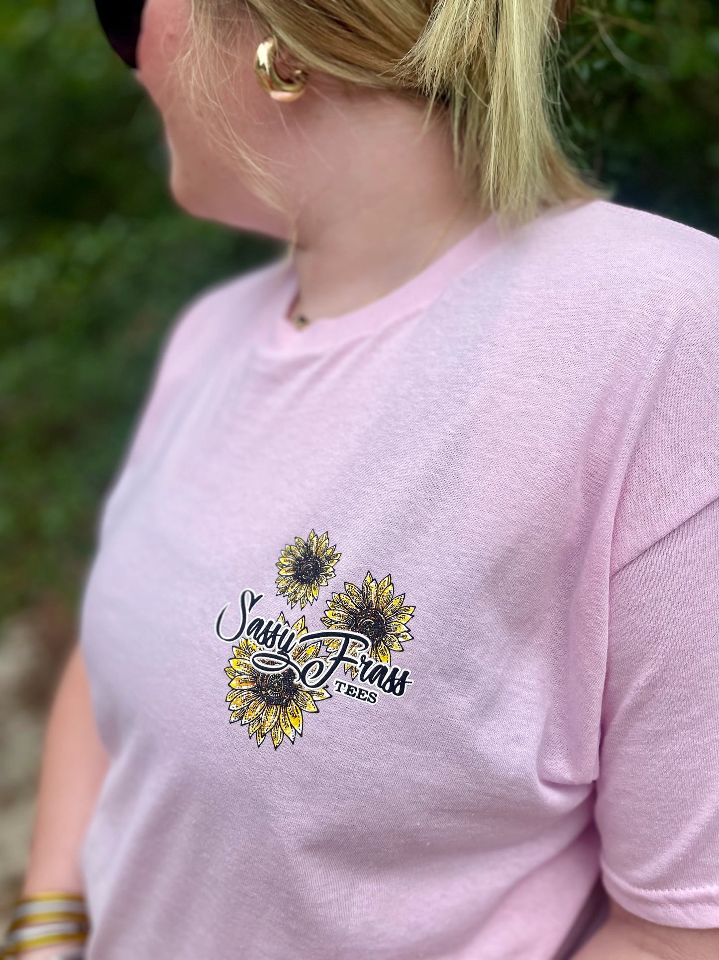 Cow Love Tee - Pink