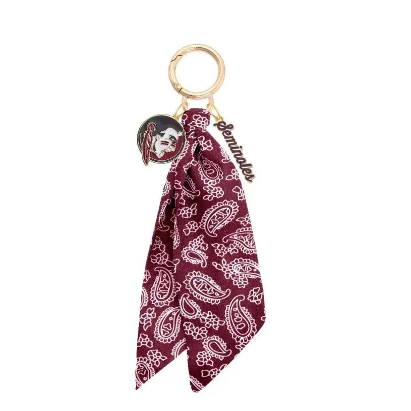 Florida State Seminoles Logo Bandana Bag Charm