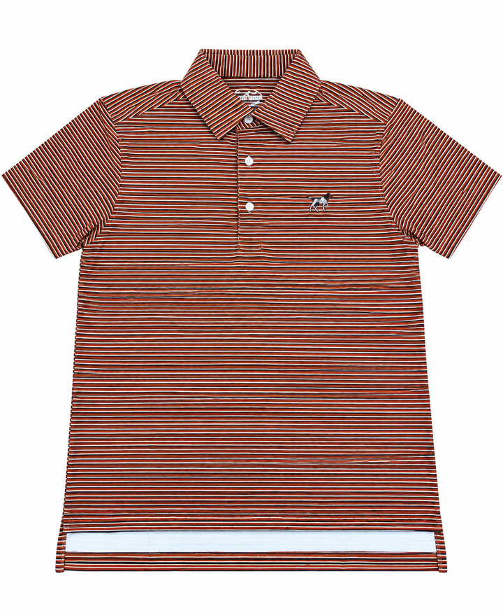 Pointer Performance Polo - Broomsedge Stripe
