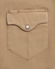 Men's Denim Short Sleeve Pearl Snap - Coriander