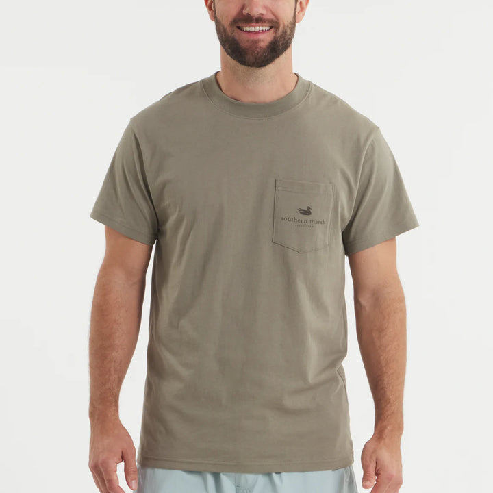 Branding Retro Camo Tee - Stonewall Olive