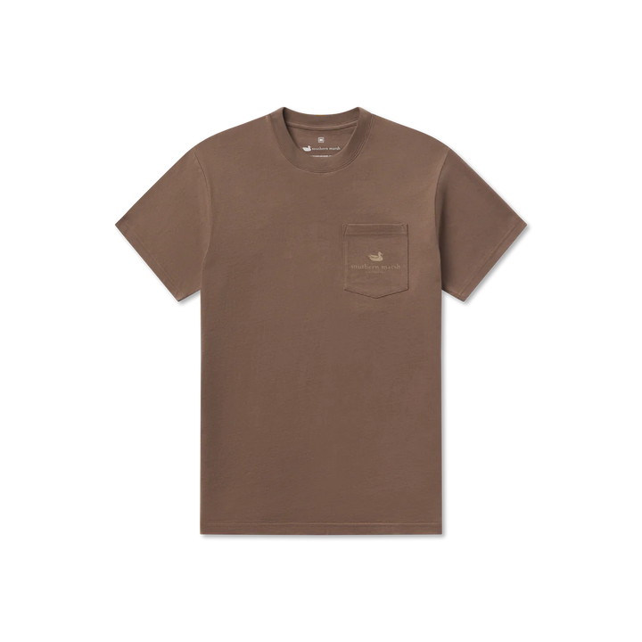Duck Originals Tee Camo - Carajillo Brown