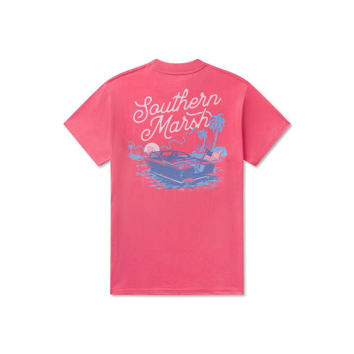 Freedom Tee - Hibiscus Pink