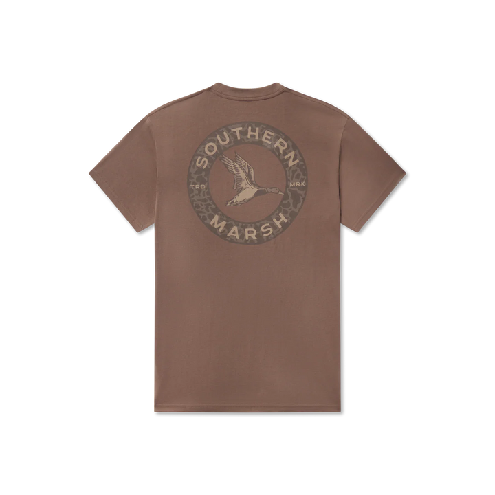 Inflight Camo Tee - Carajillo Brown