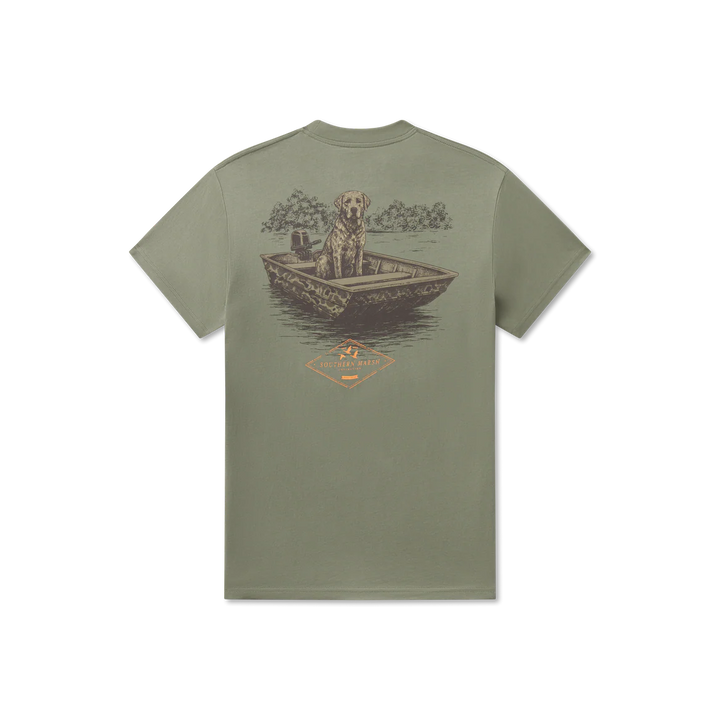 Patient Pup Tee - Bay Green