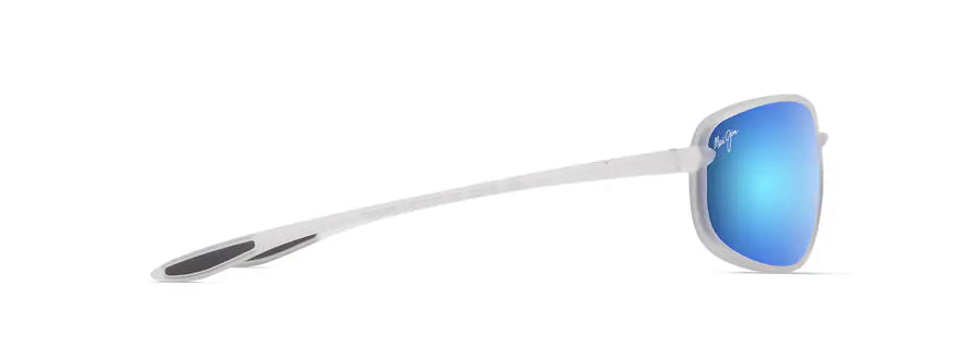 Ho'Okipa Ultra R Lite Matte Crystal w/ Blue Hawaii Lenses