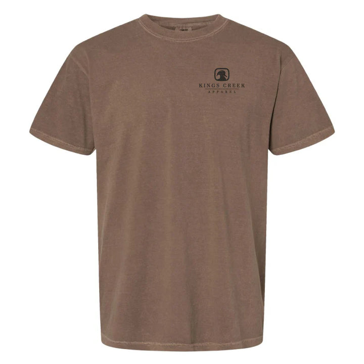 Bark Camo Logo Tee - Brown