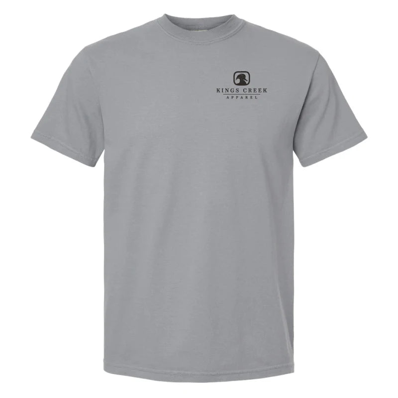 Bark Camo Logo Tee - Gray