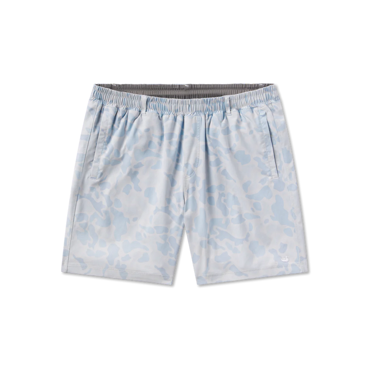 Billfish Lined Performance Short - Camo - Mist