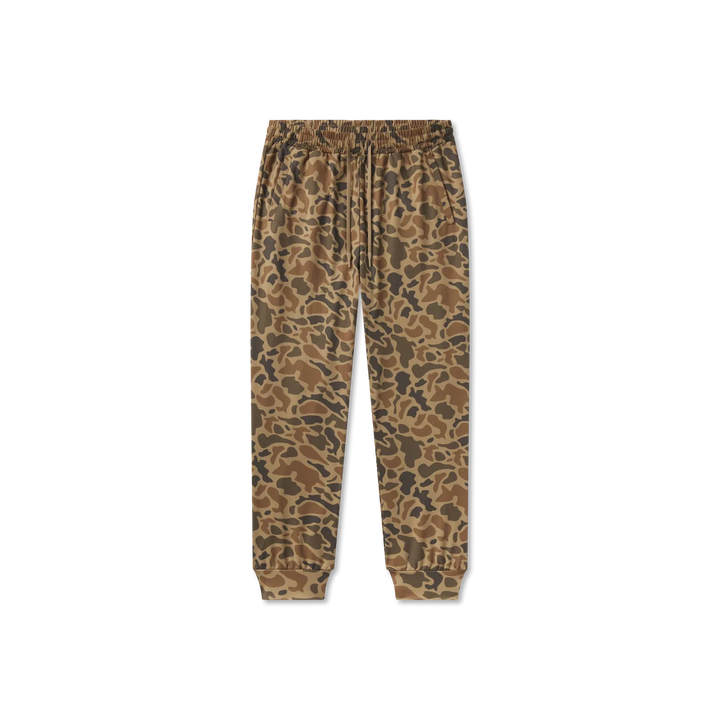 Baldwyn Active Jogger - Retro Camo - Washed Walnut