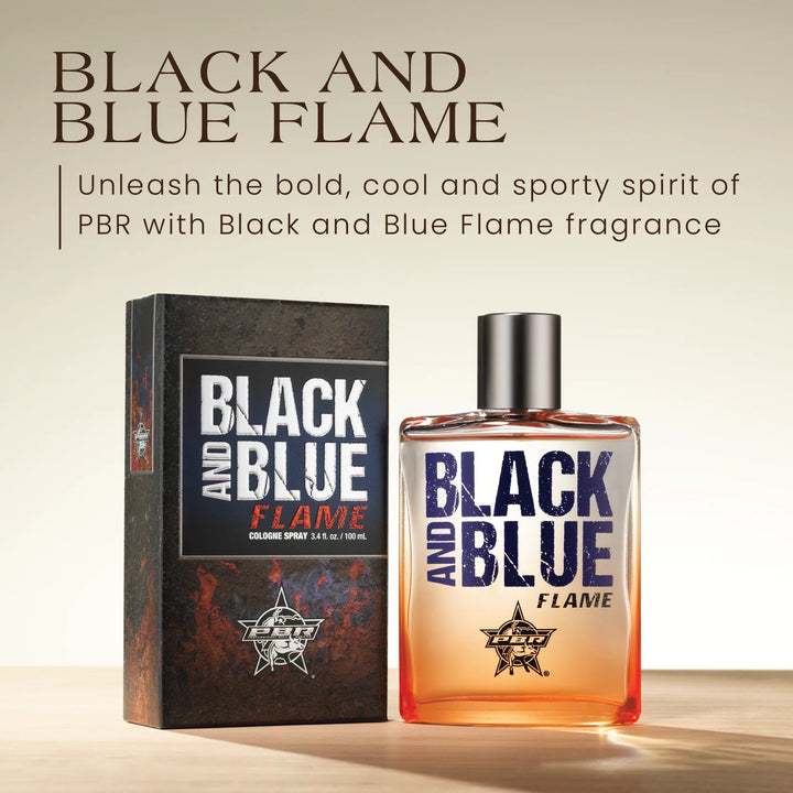PBR Black & Blue Flame
