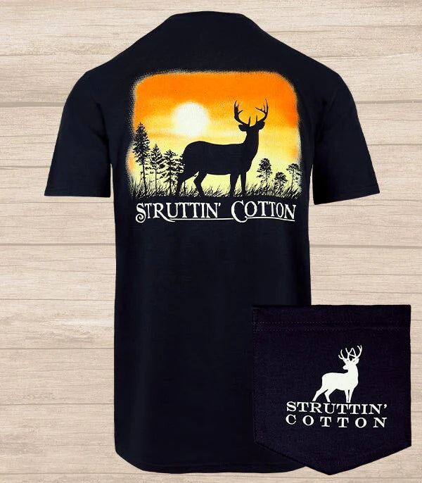 Buck Silhouette - Deep Navy