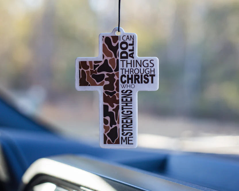 Camo Cross - Air freshener - New Car