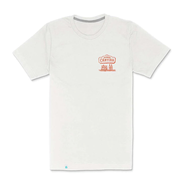 Cantina De Sendero T-shirt- Vintage White