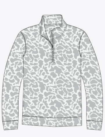 Aurora Comfort Pullover - Retro Camo -