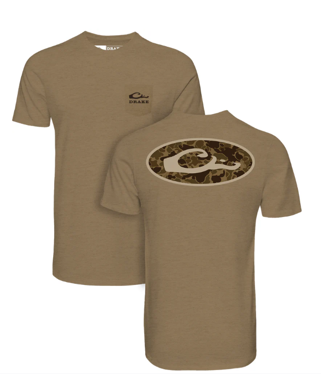Old School Oval T SS - Savannah Tan