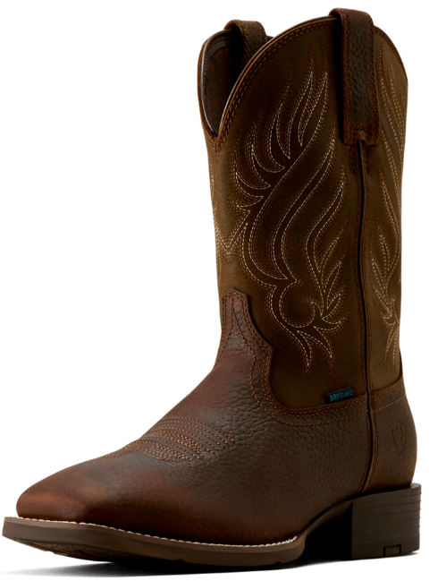 MNS Sport Riggs Waterproof Wide Square Toe Cowboy Boot - Copper Kettle