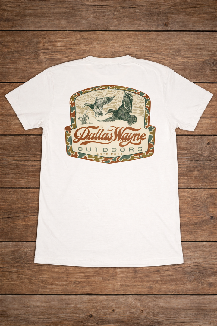 Dallas Wayne Field Tee - Southern Flyway - Ivory