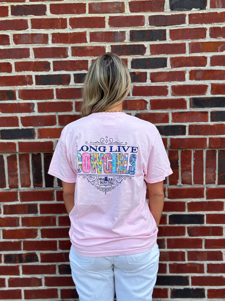 Long Live Cowgirls Tee - Blossom