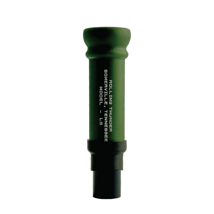 Levey Short Cutdown Duck Call - OD Green & Matte Black