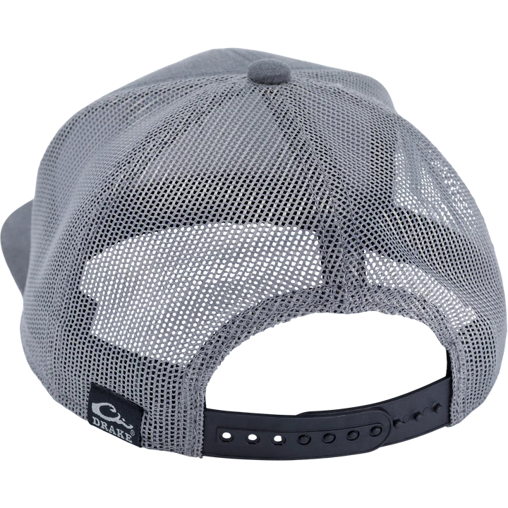 Dog Patch Mesh Back Cap - Dark Grey