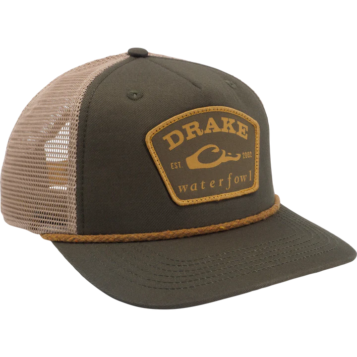 Drake X Lost Hat Drake Patch Ranchero Mesh Back Rope Cap - Gator & Balsam