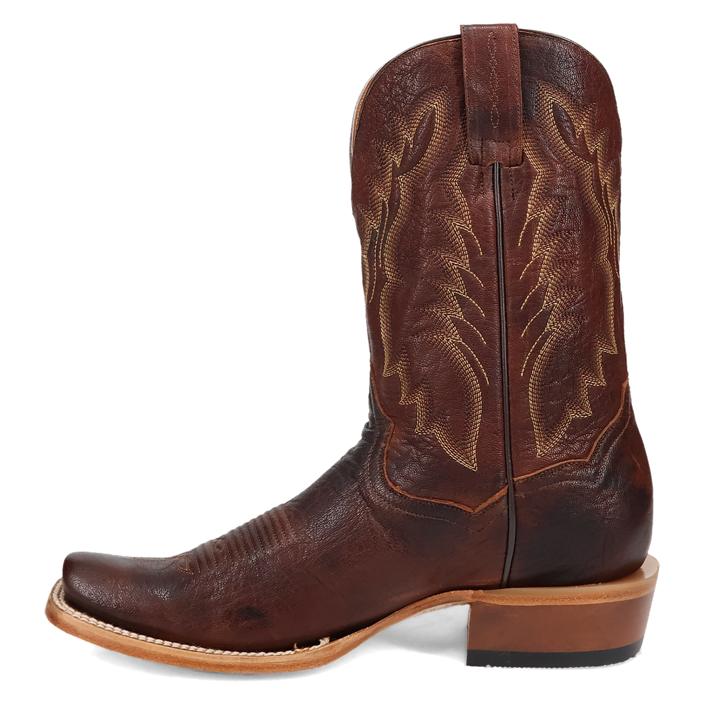 Boerne Leather Boot - Cognac