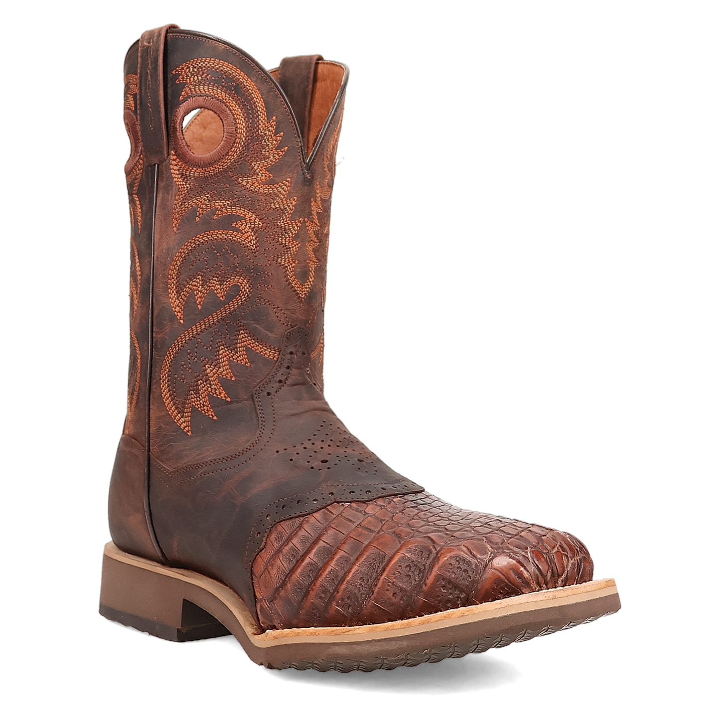 Egan Caiman Boot - Cognac