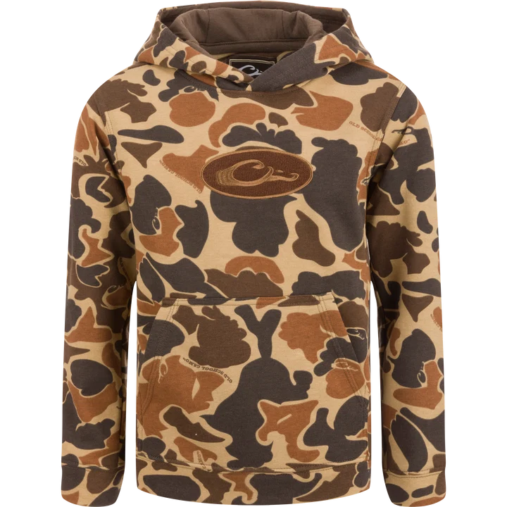 Youth Three End Old School Hoodie - Old School