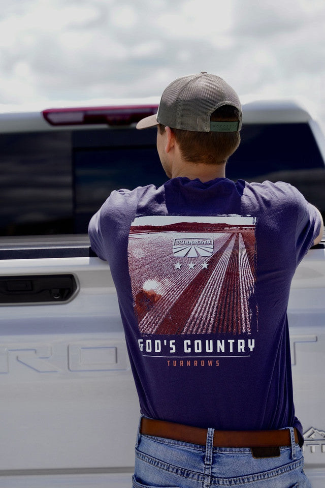 God's Country Tee - Navy