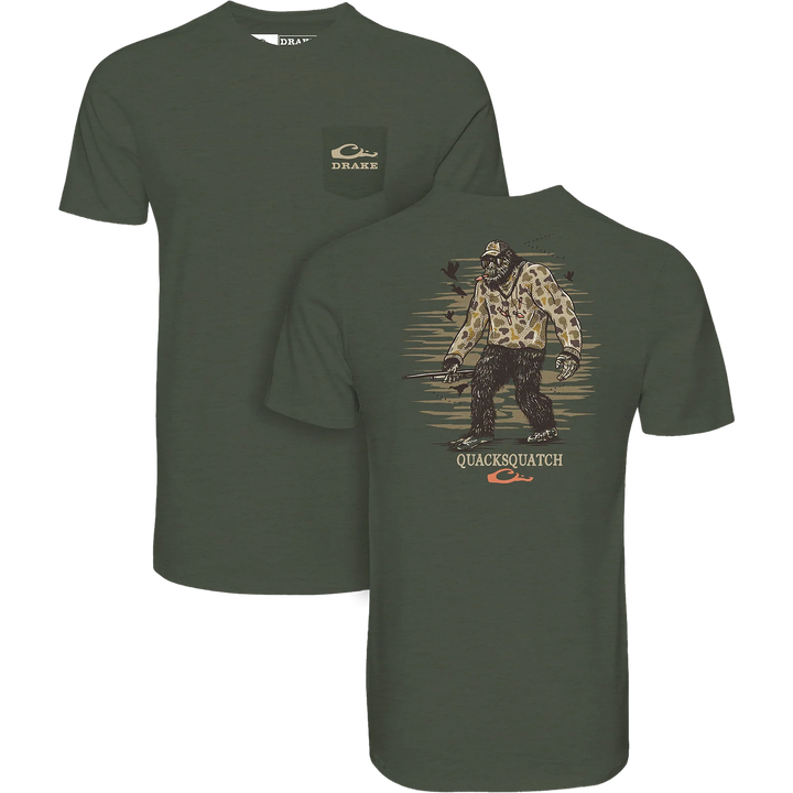 Youth Quacksquatch T-Shirt - Kalamata Light Heather