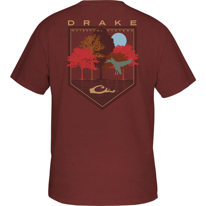 Tall Oak T-Shirt - Barn Red
