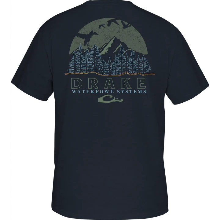 Ridge Line T-Shirt - Vintage Indigo