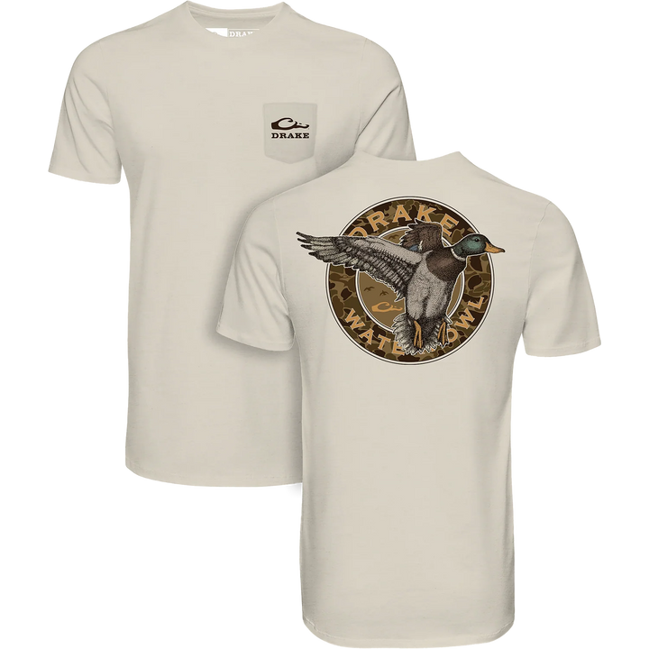 Circle Mallard Tee - Turtledove