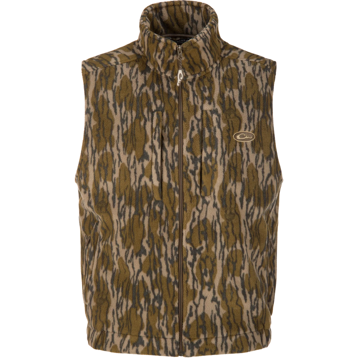 MST Solid Windproof Layering Vest - Mossy Oak Bottomland