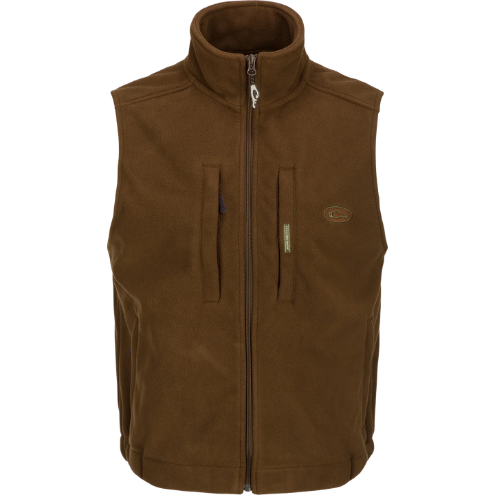 MST Solid Windproof Layering Vest - Dark Earth