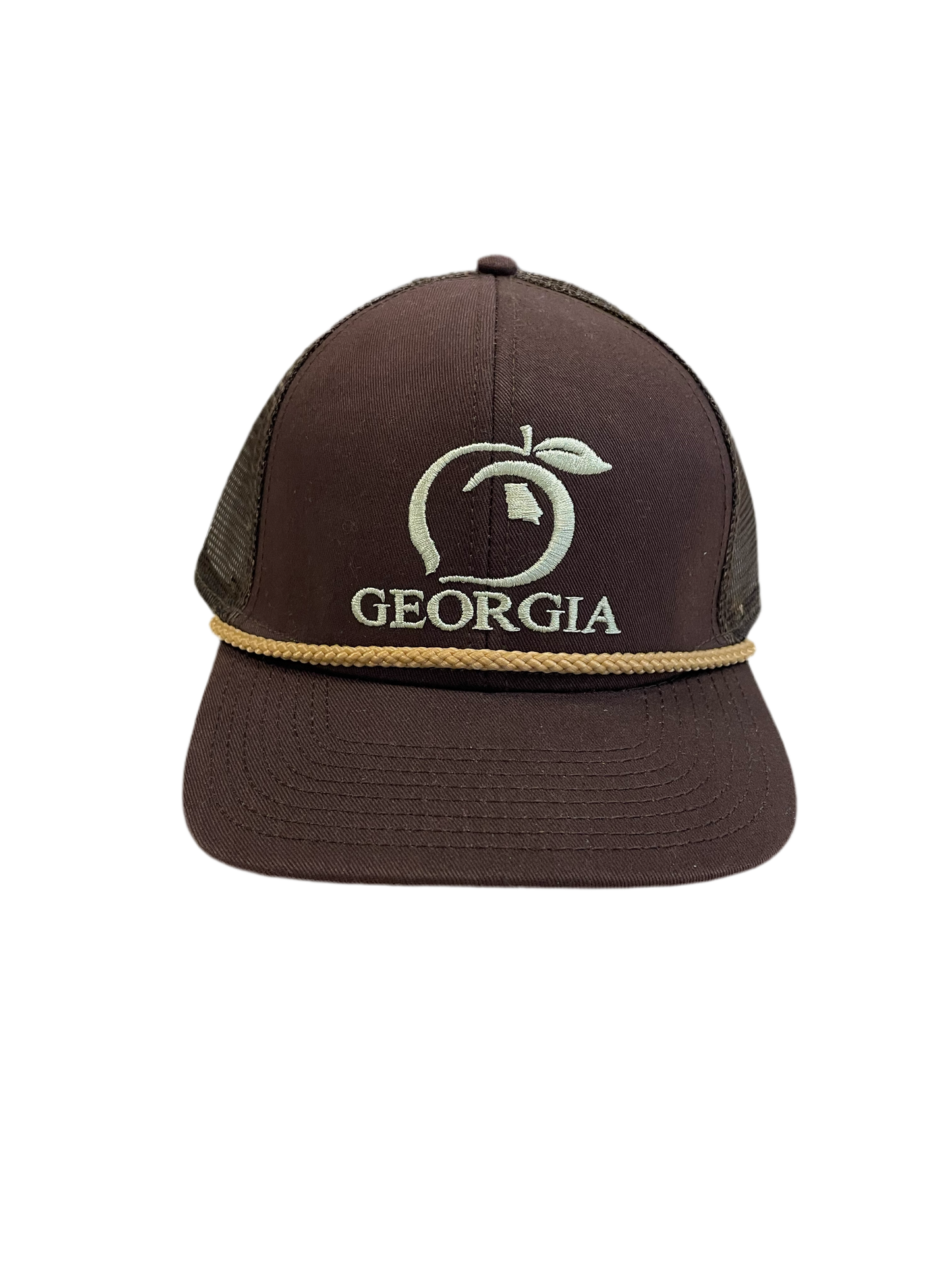 Georgia Mesh Back Trucker - Brown