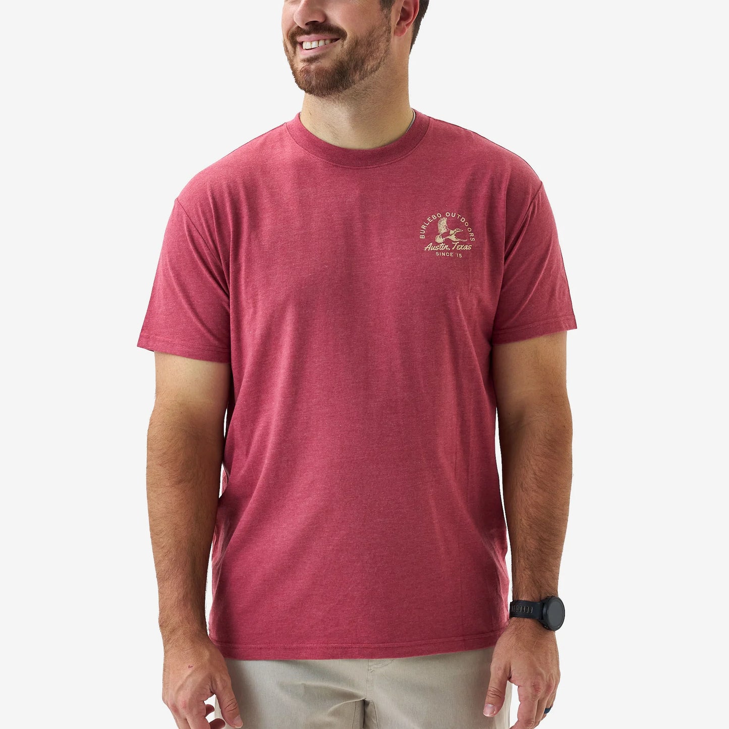 SS Tee - Classic Duck - Heather Red