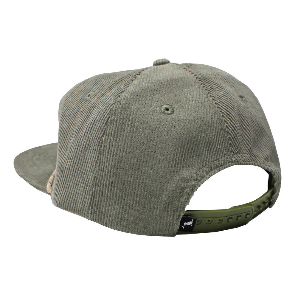 Canvas Back Corduroy Hat - Agave