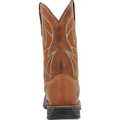 Carbo-Tec Flex Pull On Work Boot - Brown