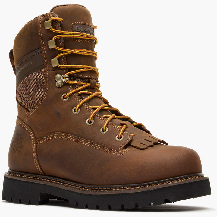 Georgia Boot Core 37 9" Low Heel Waterproof Logger Work Boot