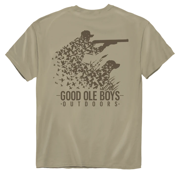 Hunter Fade Tee - Sand