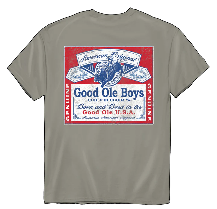 Good Ole Boys Beer Tee - Grey