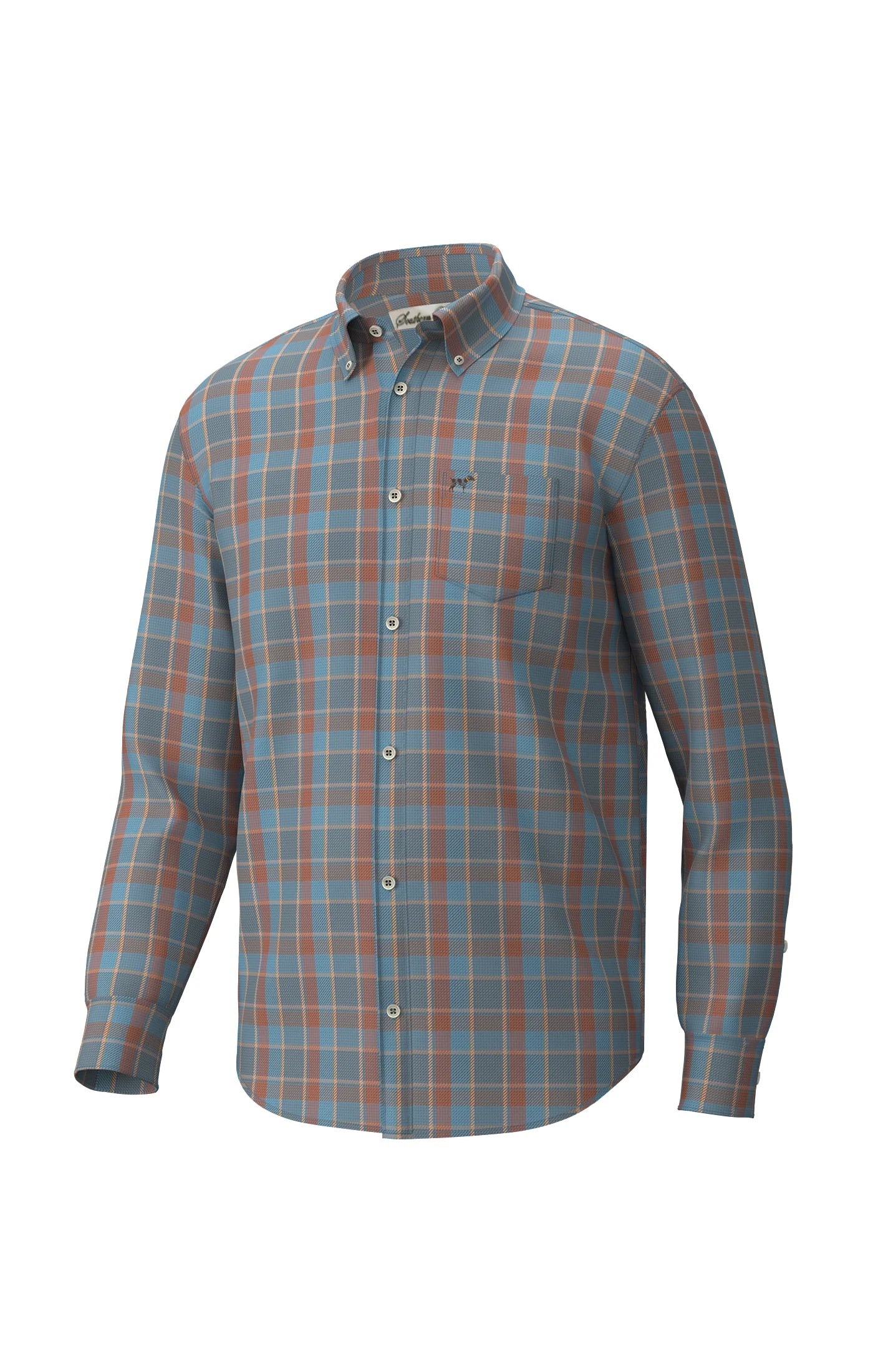 Hadley Brushed Button Down - Oliver Plaid