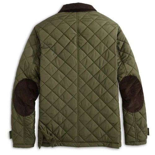 Evans Quilted Jacket - Olive
