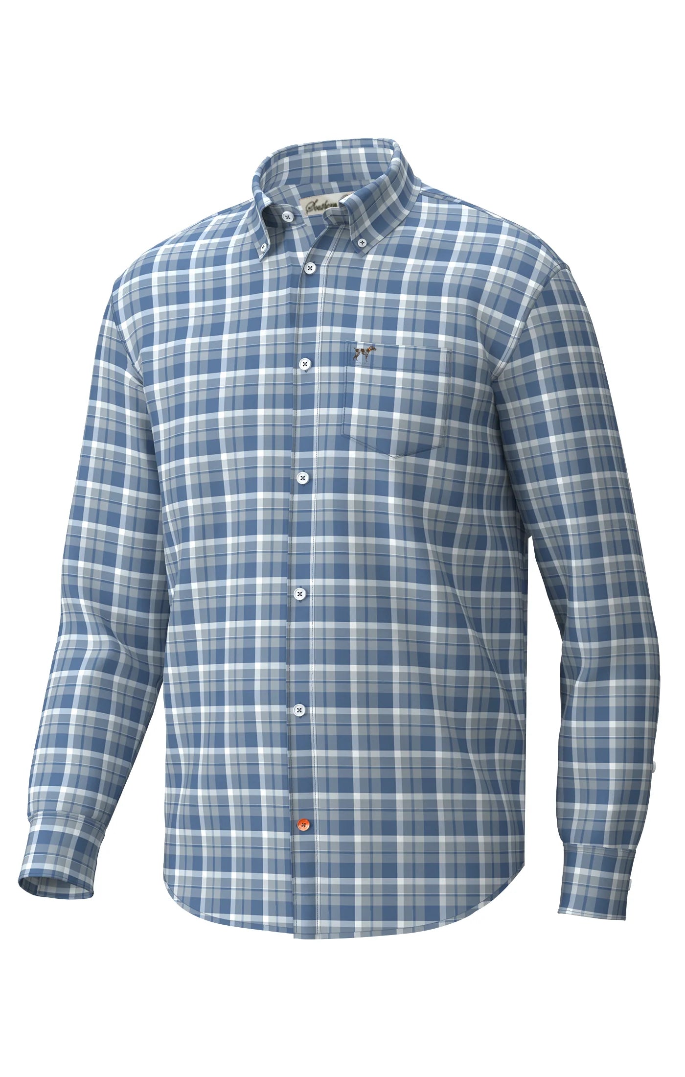 Hadley Stretch Button Down - Preston Plaid